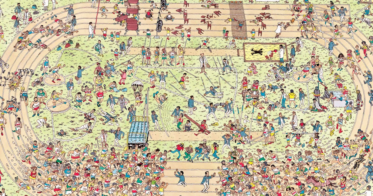 High Resolution Printable Where's Waldo