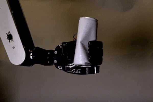 This Fratty Robot Hand Developed Serious Motor Skills and Can Crush Cans