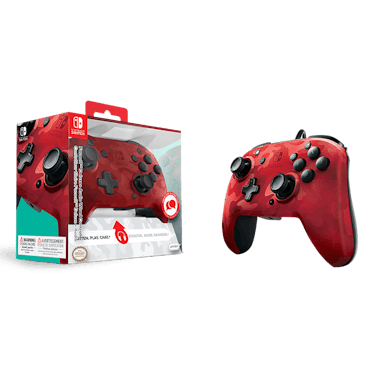 PDP Faceoff Deluxe+ Audio Wired Controller