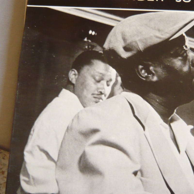 An old black-and-white photo of Art Tatum performing Yesterdays