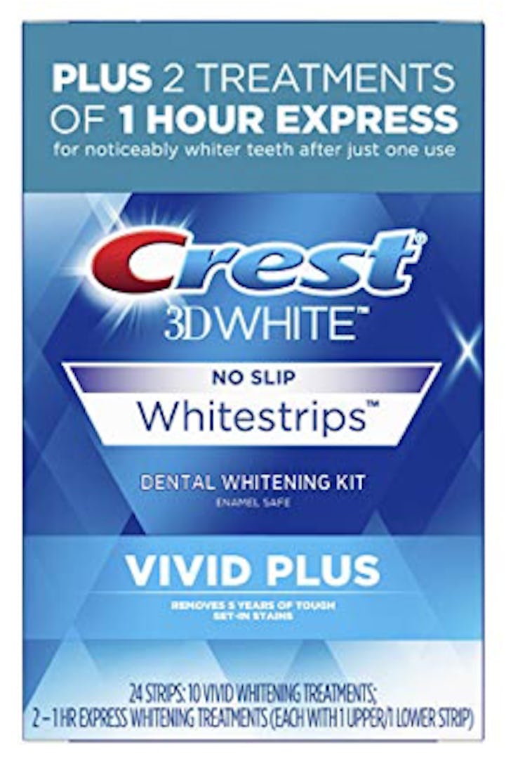 Crest 3D Whitestrips Vivid Plus