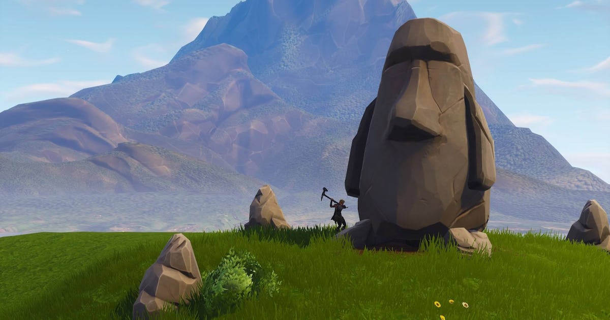 'Fortnite' Stone Head Statue Locations Season 10 Map, Video, Guide