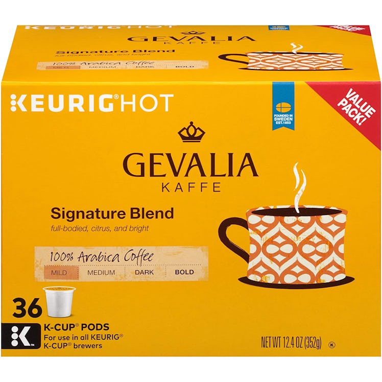Gevalia Signature Roast Keurig K Cup Coffee Pods