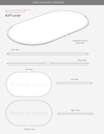 apple airpower design wireless charger