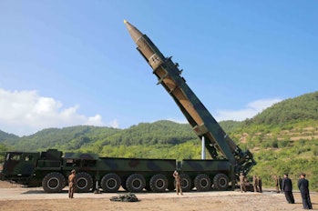 north korea icbm missile