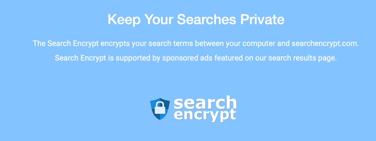 encrypted privacy search engine