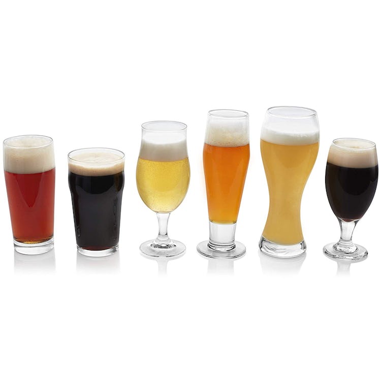 Libbey Craft Brews Assorted Beer Glasses (set of 6)