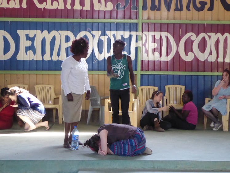 Forum theatre in Mukuru.