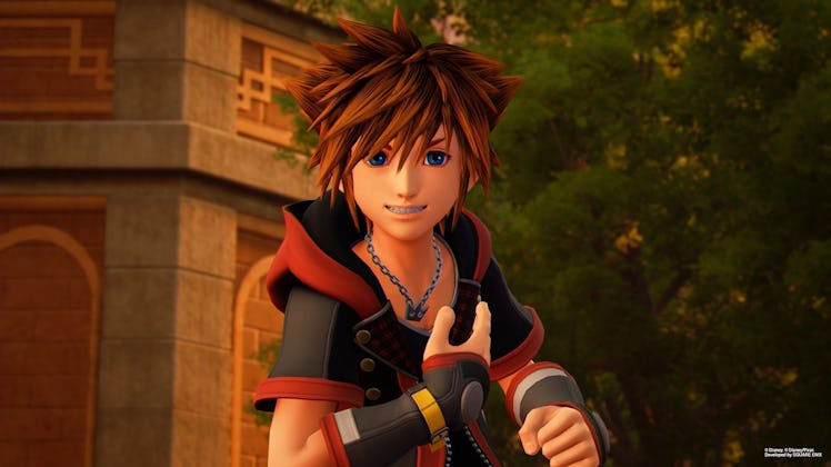 Sora in the 'Frozen' world in ''Kingdom Hearts III'.