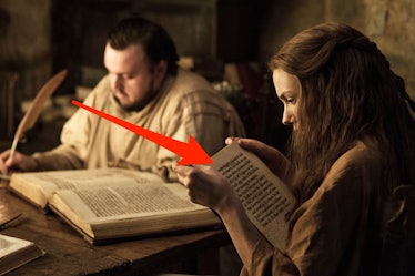 Sam and Gilly research in 'Game of Thrones' Season 7