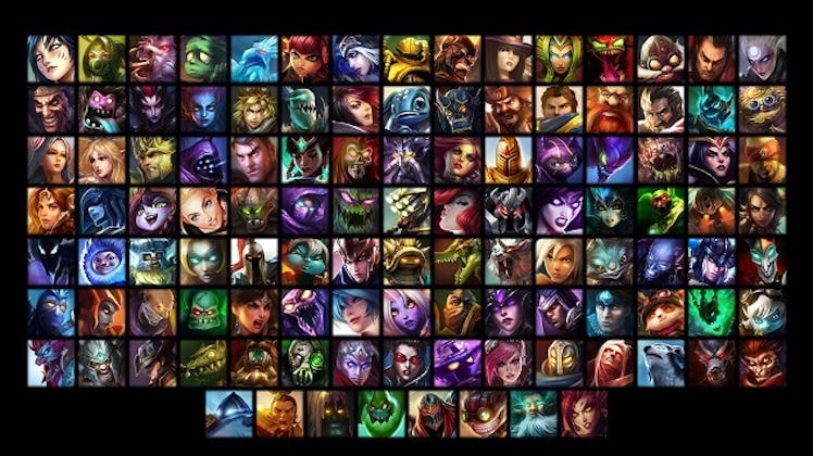 Champions in League of Legends 