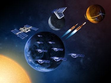 Small NASA satellites