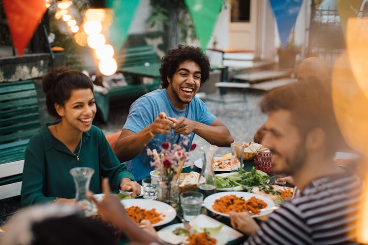 friends laughing