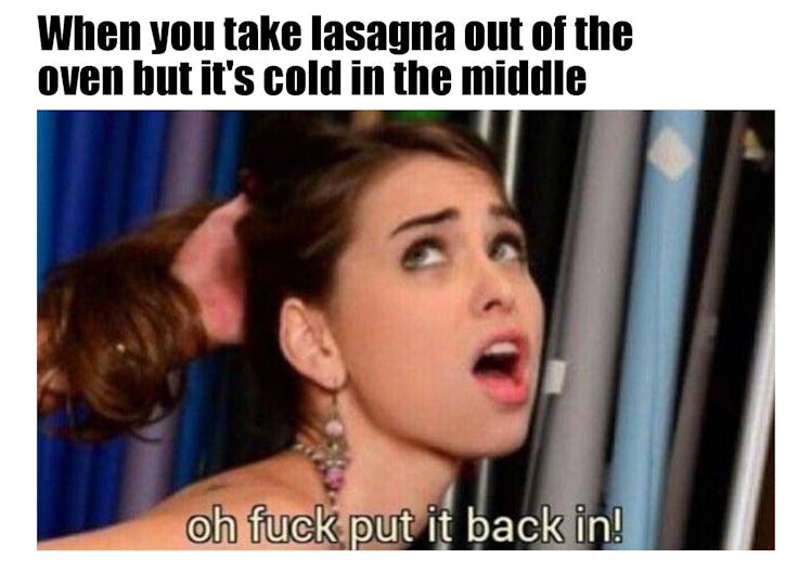 Riley Reid hates cold lasagna 