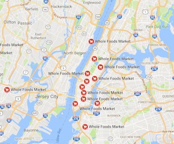 New York City Whole Foods stores Amazon