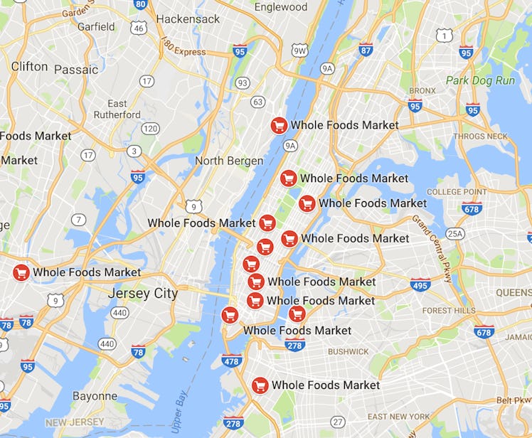 New York City Whole Foods stores Amazon
