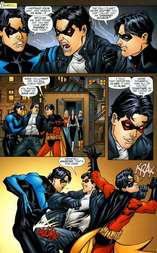 Teen Titans Dick Grayson Red Hood