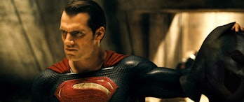 This Superman frowns a lot.