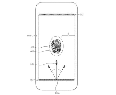 apple touch id patent