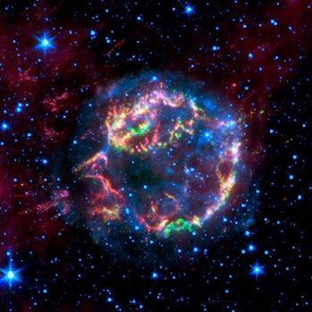 cassiopedia a supernova remnant