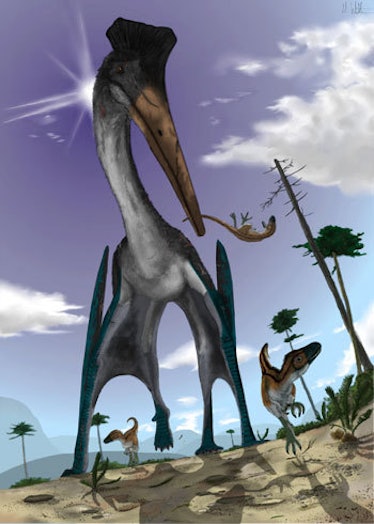 Quetzalcoatlus and Other Giant Pterosaurs were Short-Range Flyers
