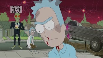 interdimensional travel rick and morty