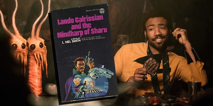Lando plays sabacc in both 'Solo'and his own series of novels.