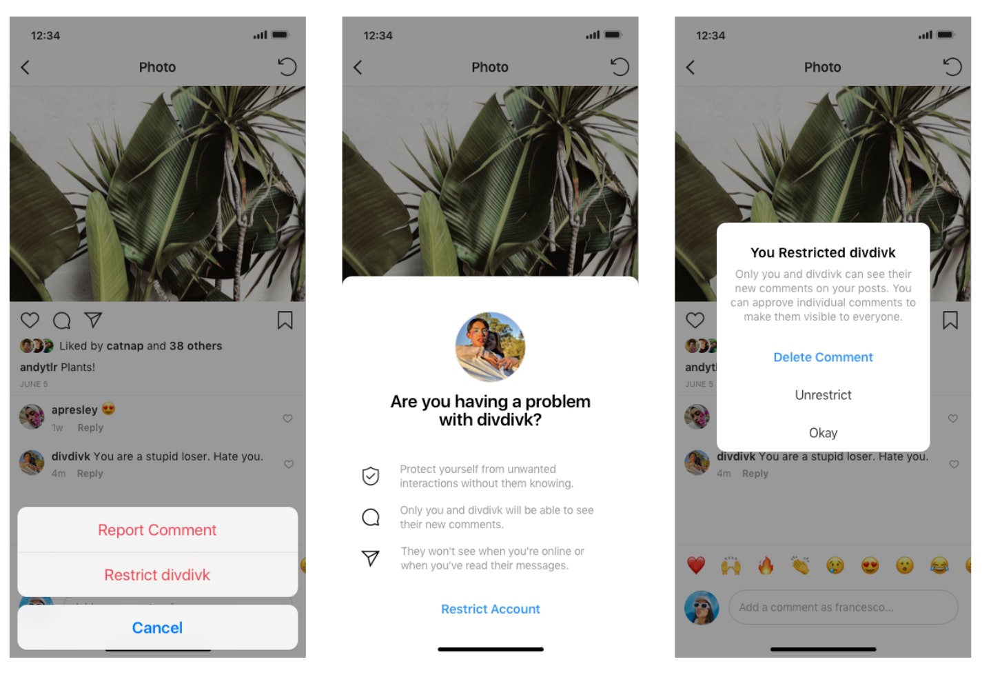 Instagram Restrict: How to "Shadowban" Haters With Instagram's New Features