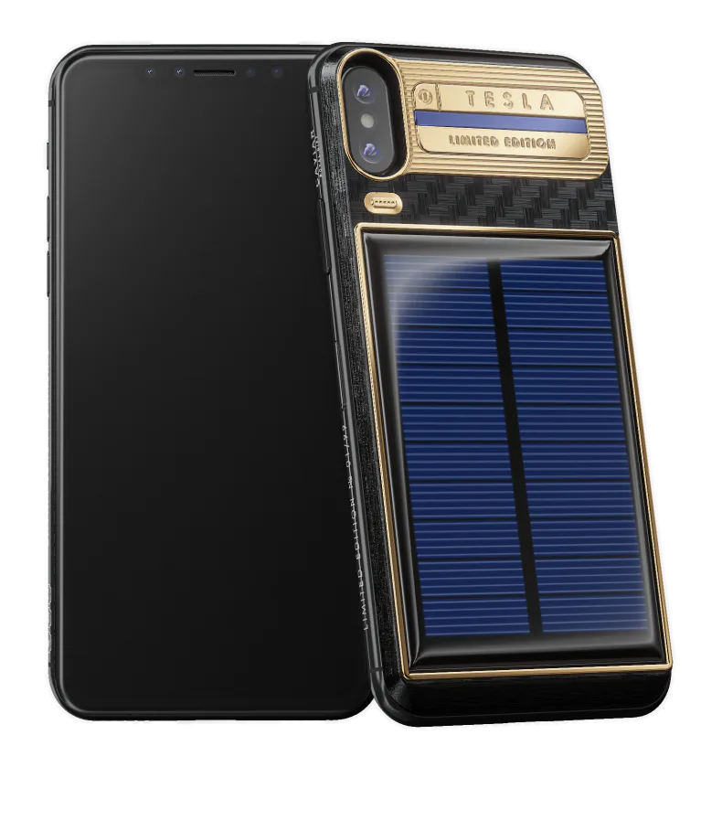 iPhone X 'Tesla' With Solar Panel Costs a Cool $4,500, But Is It Worth It?