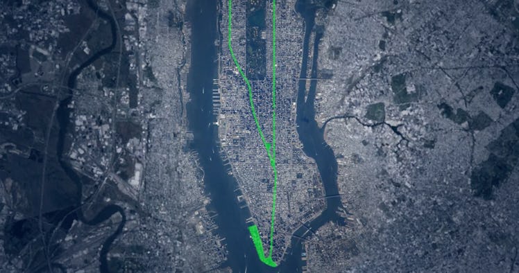 Manhattan Loop NYC park path