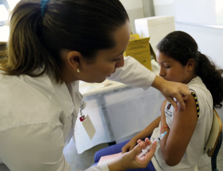 HPV Vaccination in Sao Paulo Brazil March 2014