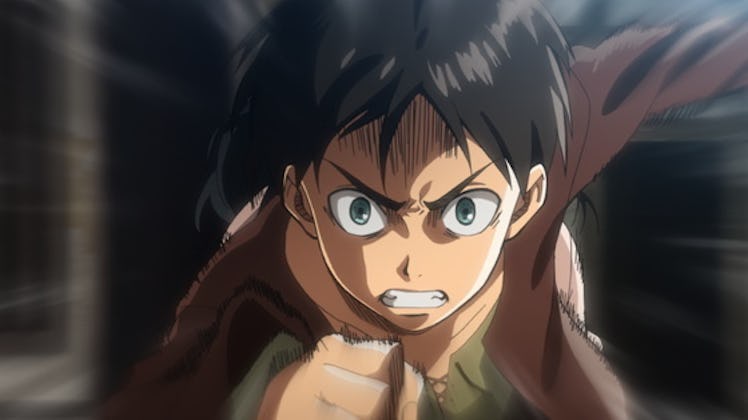 Even before his mother was killed, Eren was a total hothead.