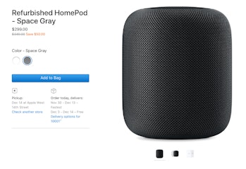 homepod discount used
