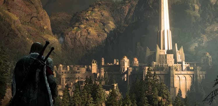 Minas Ithil before it's corrupted into Minas Morgul.