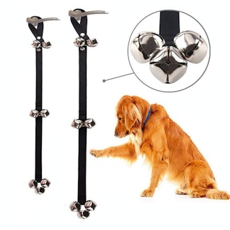 Dog Doorbells Premium Quality Training Potty Great Dog Bells Adjustable Door Bell Dog Bells for Pott...
