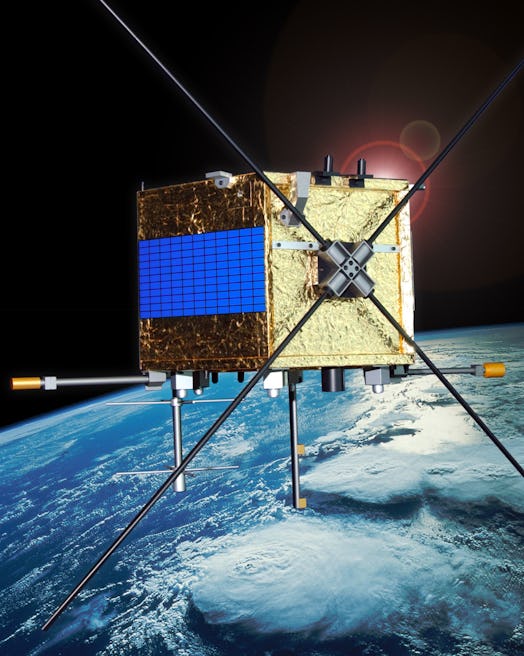 Canada’s Cassiope satellite carries e-POP, which consists of eight instruments to provide informatio...
