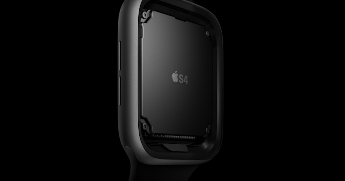 Apple watch top s4 processor