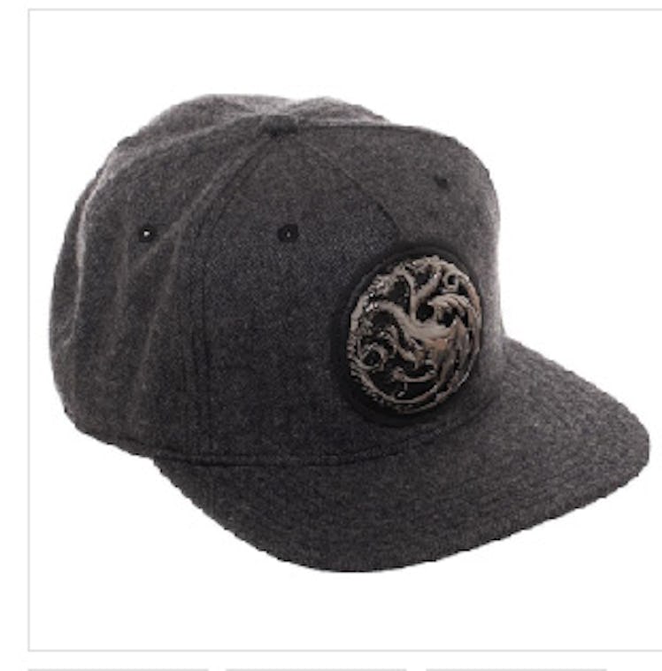 Game Of Thrones House Targaryen Harringbone Snapback Hat