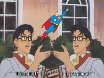 superman is this a piegon meme