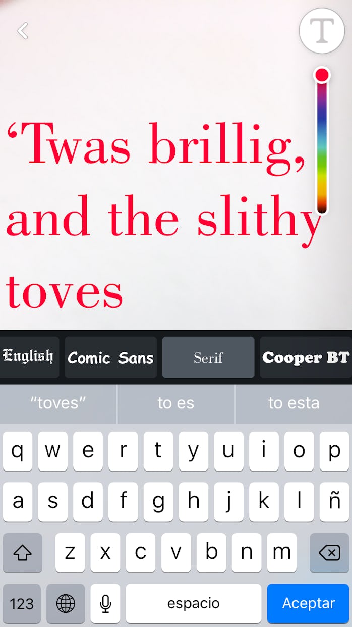 Snapchat Update How to Get Different Fonts, Change the Text