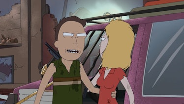 The Ricks were also using the love potion from Rick Potion #9 in order to  keep Jerrys and Beths together : r/rickandmorty