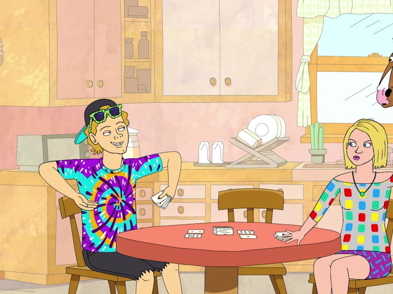 A scene from the comedy show 'Bojack Horseman'