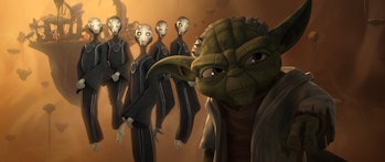 yoda the clone wars