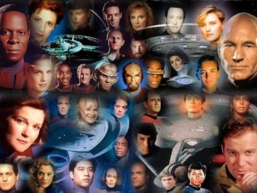 There's quite a few 'Star Trek' series on Netflix.