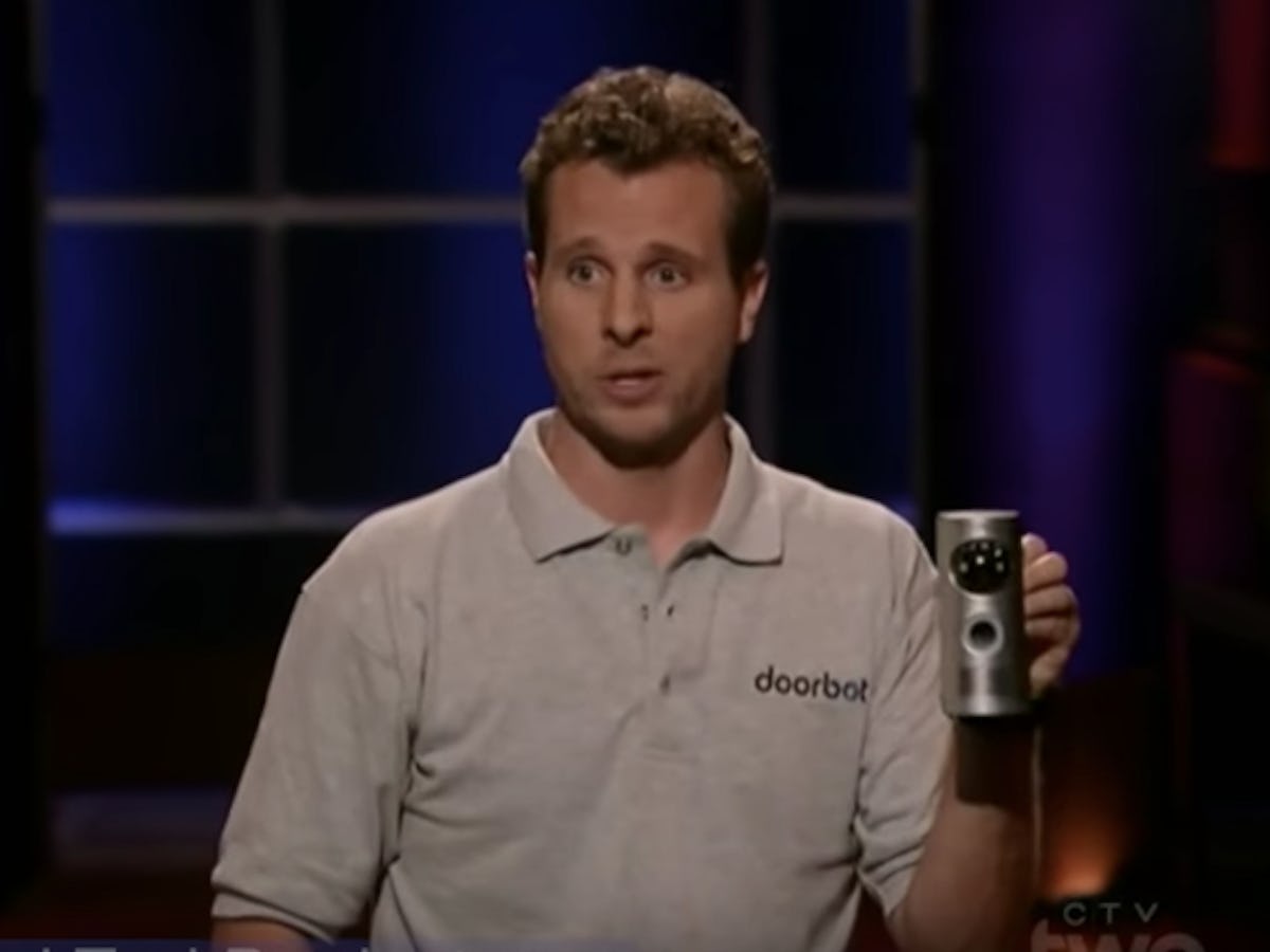 Video Doorbell Doorbot Shark Tank Update Ring Doorbell Doorbot