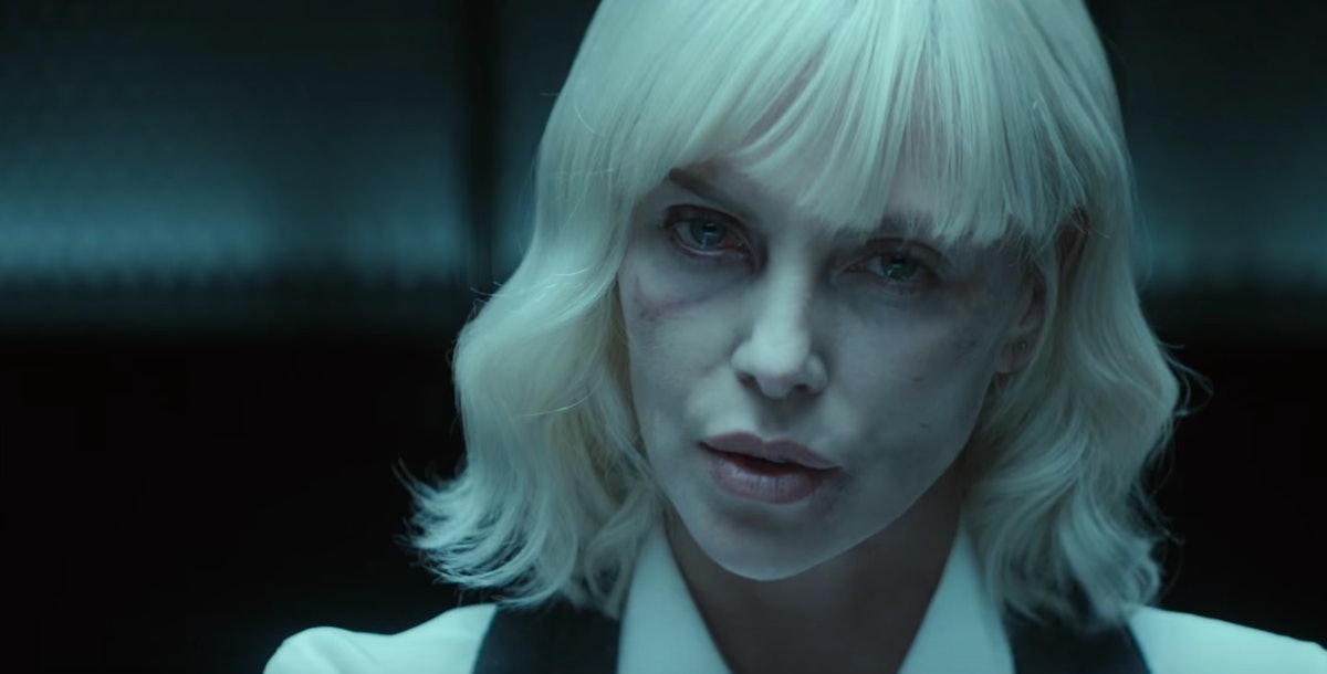 Charlize Theron Fantasy Sex Fight - Charlize Theron Holds Nothing Back in Kick-Ass 'Atomic Blonde' Trailer