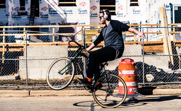 Cycling can lead to high levels of noise.