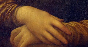 Mona Lisa hands