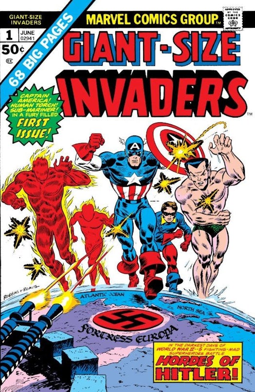 Invaders Namor Captain America