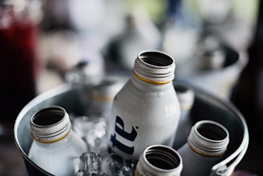 Aluminum drink containers are often lined with plastics that include BPF or BPS, chemicals that have...